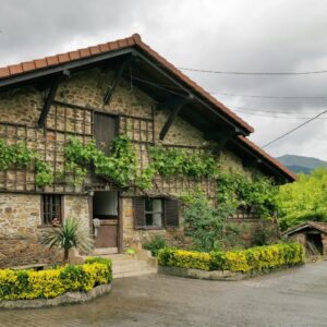 Un caserío tradicional vasco