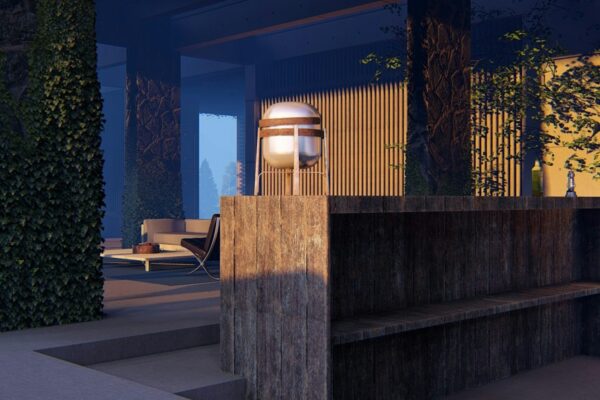 Curso de arquitectura 3D: transforma tus ideas en realidad visual brown wooden bench near green trees during night time